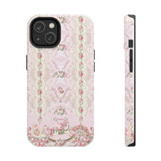 Tiger Lily Florals Collage iPhone Case