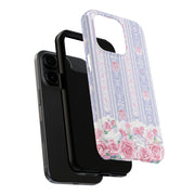 Blushing Florals Roses iPhone Case