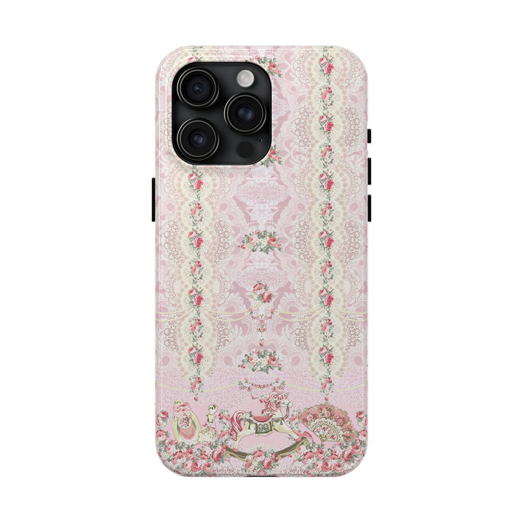 Tiger Lily Florals Collage iPhone Case