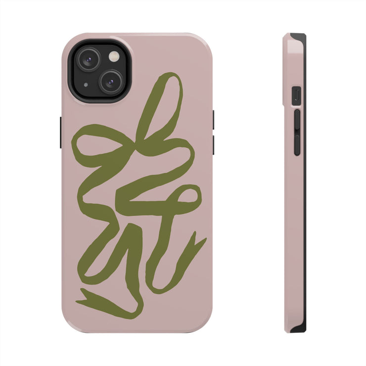 Garden Ribbon Tough iPhone Case