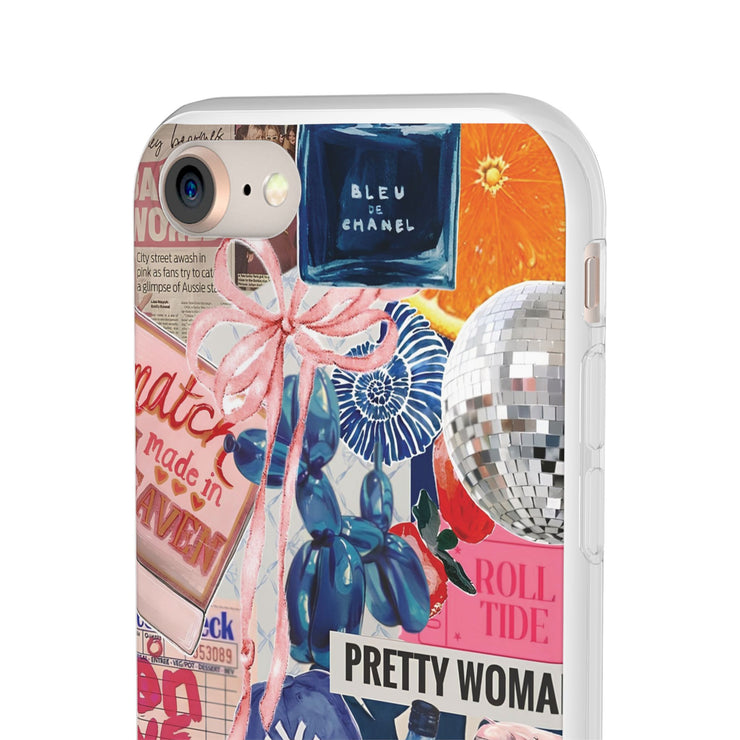 Coquette Collage Flexi iPhone Cases