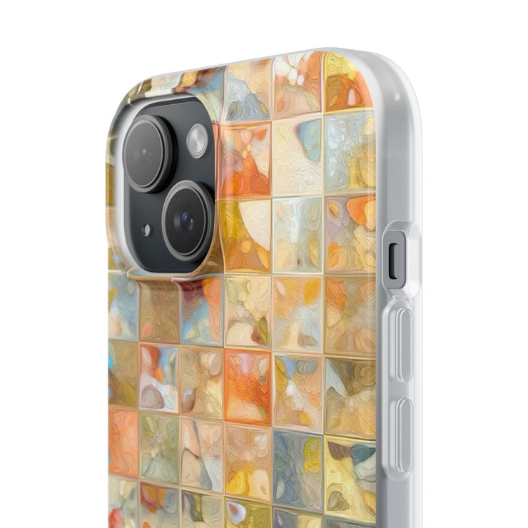 Mosaic Clay Tiles Flexi iPhone Cases