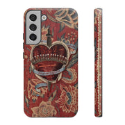 Red Sacred Heart Samsung Cases