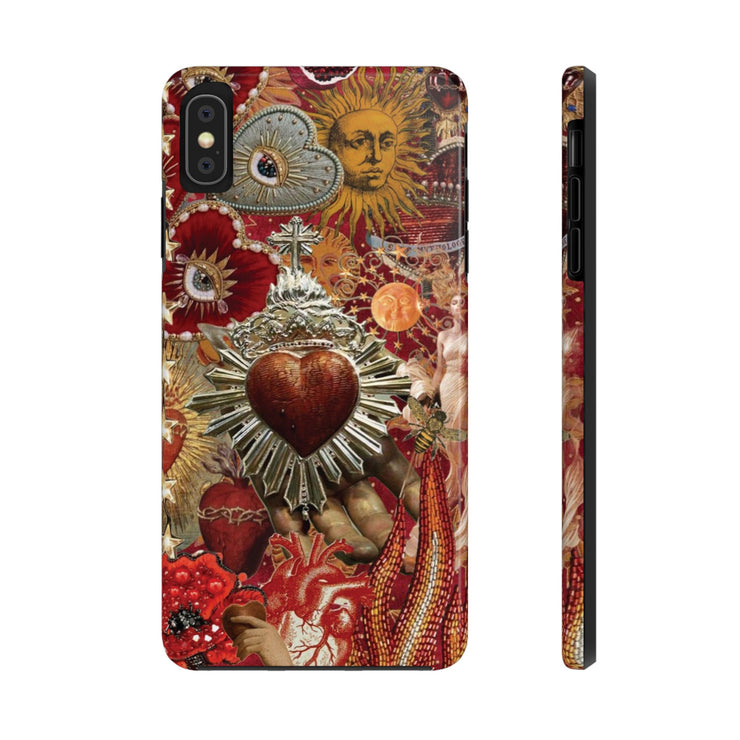 Sacred Heart Collage Tough iPhone Case