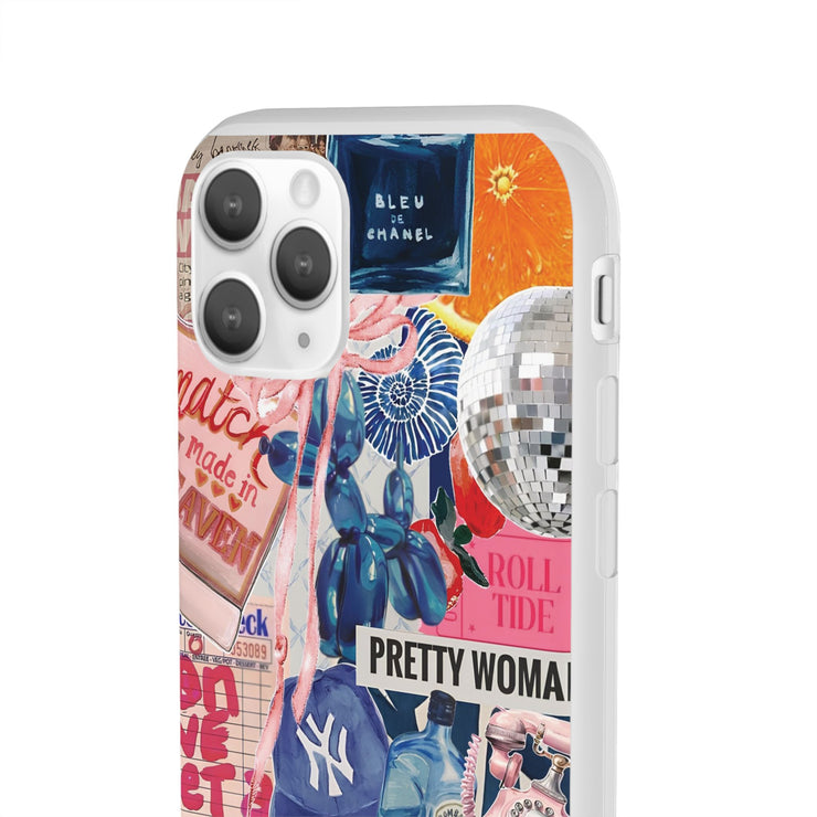 Coquette Collage Flexi iPhone Cases