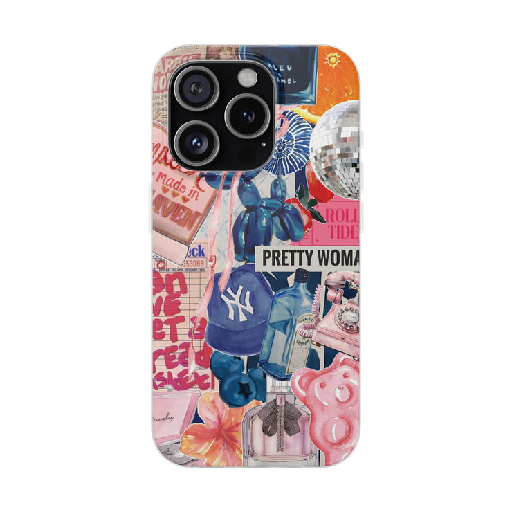 Coquette Collage Flexi iPhone Cases