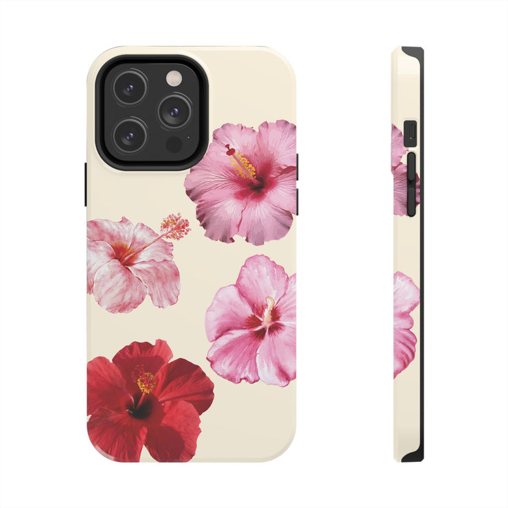 Blushing Florals Tough iPhone Case