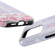 Blushing Florals Roses iPhone Case