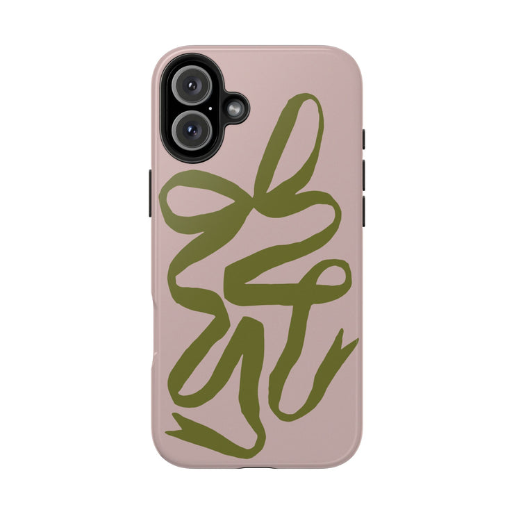 Garden Ribbon Tough iPhone Case