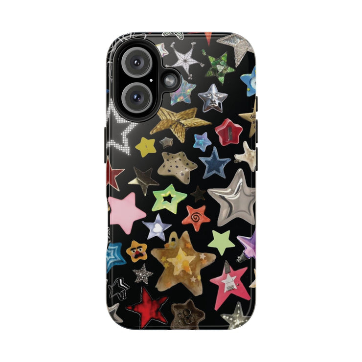 Coquette Star Girl Collage iPhone Case