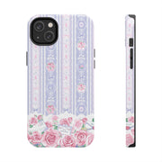 Blushing Florals Roses iPhone Case