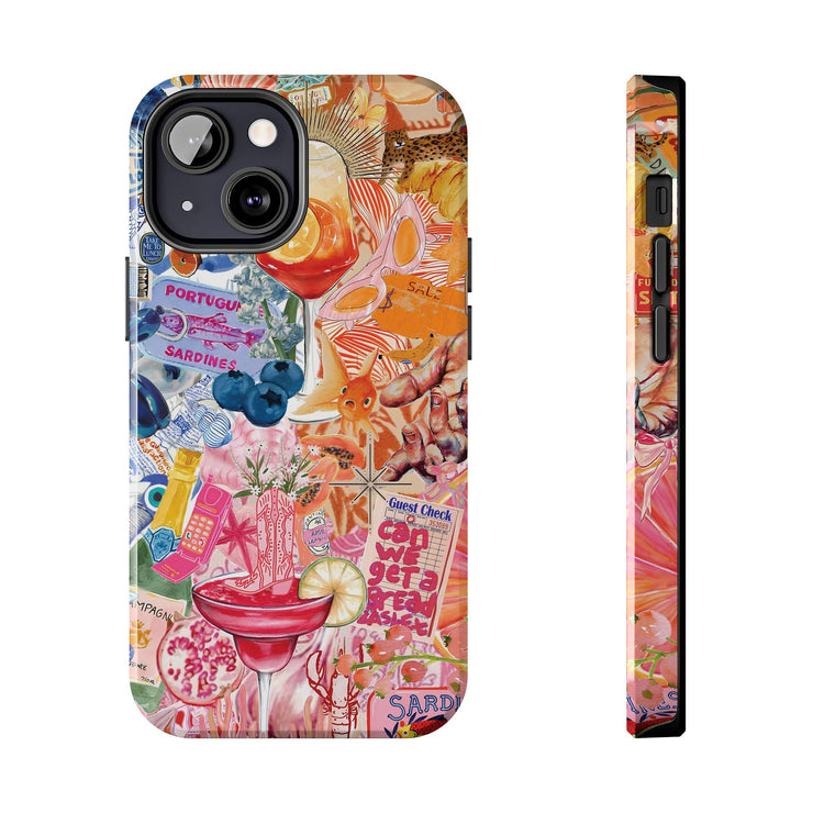 Cool Collage Tough iPhone Case