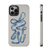 Bowerbird Ribbon iPhone Case