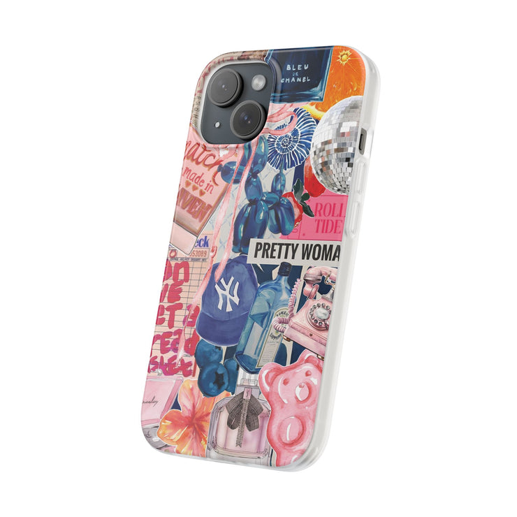 Coquette Collage Flexi iPhone Cases