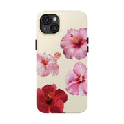 Blushing Florals Tough iPhone Case