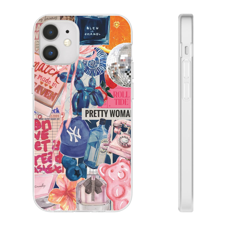 Coquette Collage Flexi iPhone Cases