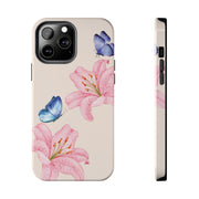 Blushing Tiger Lily Tough iPhone Case