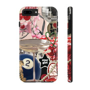 Star Girl Coquette 2 Ball Collage Tough iPhone Case