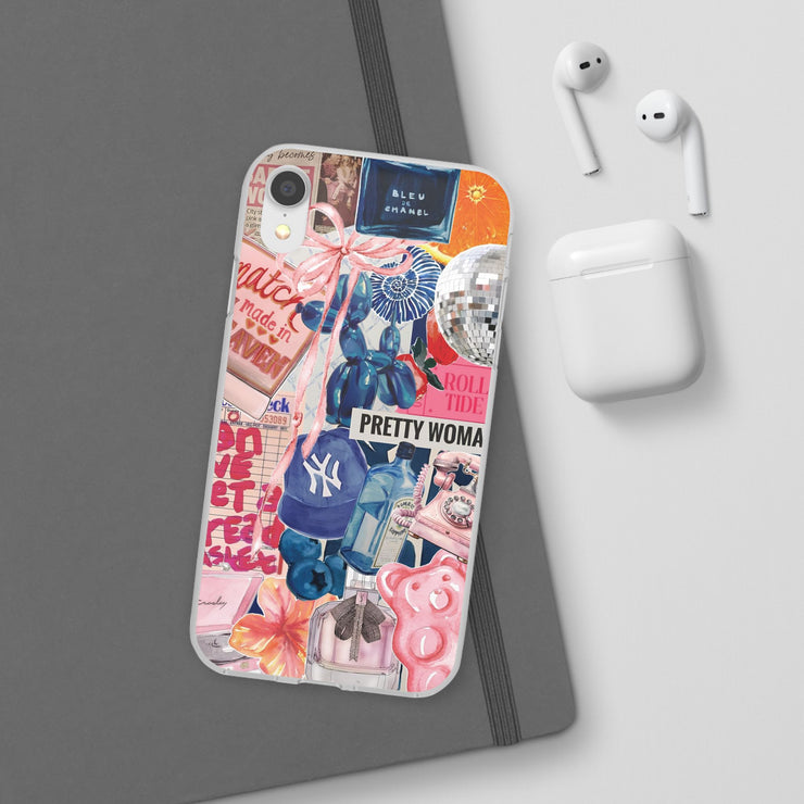 Coquette Collage Flexi iPhone Cases