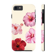 Blushing Florals Tough iPhone Case