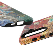 Vintage Mosaic Sun Samsung Cases