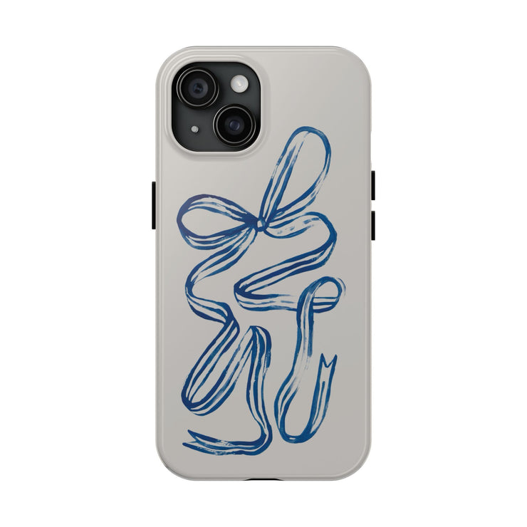 Bowerbird Ribbon iPhone Case