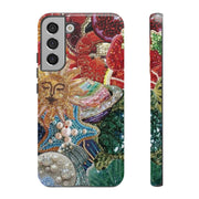 Vintage Mosaic Sun Samsung Cases