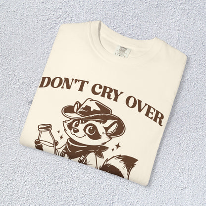 Do not Cry Over Spilt Milk Pal T-Shirt, Mental Health Graphic Tee, Gift for Introverts