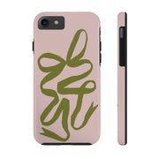 Garden Ribbon Tough iPhone Case