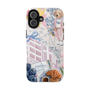 Vintage Coquette Collage Tough iPhone Case