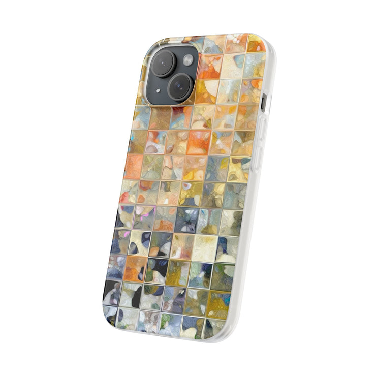 Mosaic Clay Tiles Flexi iPhone Cases