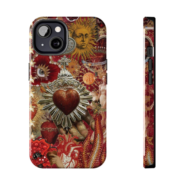 Sacred Heart Collage Tough iPhone Case