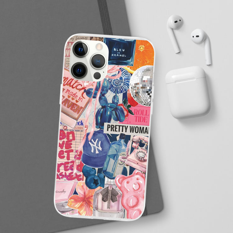 Coquette Collage Flexi iPhone Cases