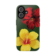 Hibiscus Flowers Tough iPhone Case