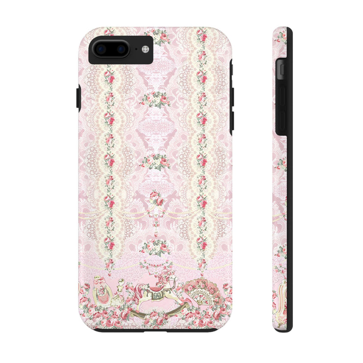 Tiger Lily Florals Collage iPhone Case