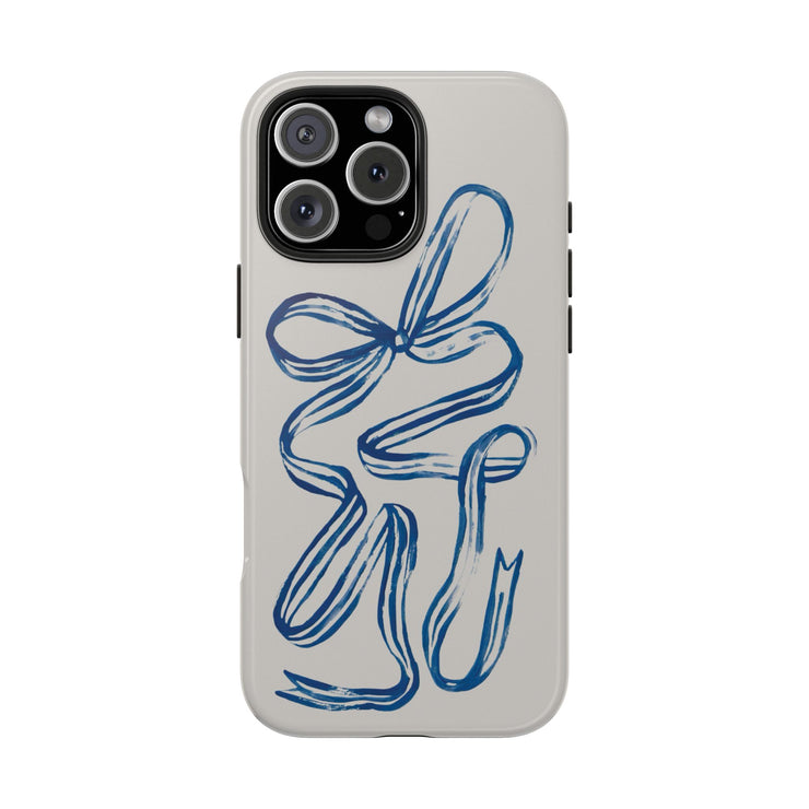 Bowerbird Ribbon iPhone Case