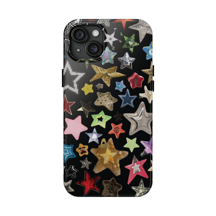 Coquette Star Girl Collage iPhone Case