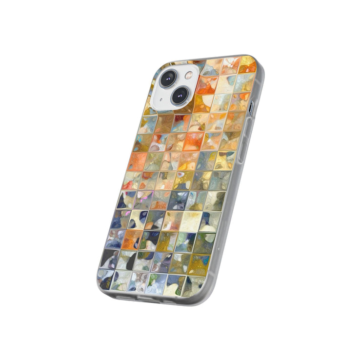 Mosaic Clay Tiles Flexi iPhone Cases