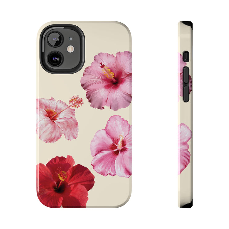 Blushing Florals Tough iPhone Case