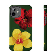 Hibiscus Flowers Tough iPhone Case