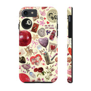 Cool Coquette Collage Tough iPhone Case