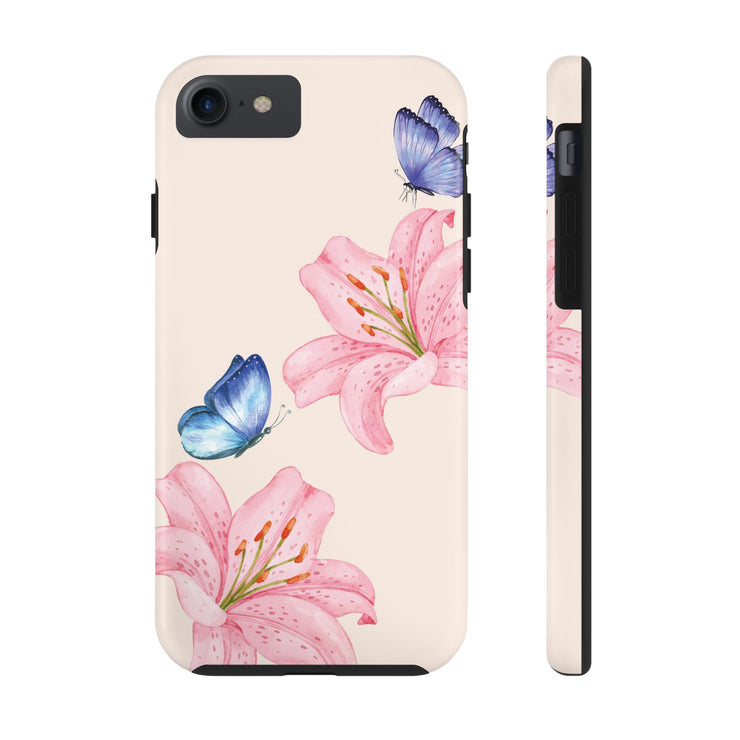 Blushing Tiger Lily Tough iPhone Case