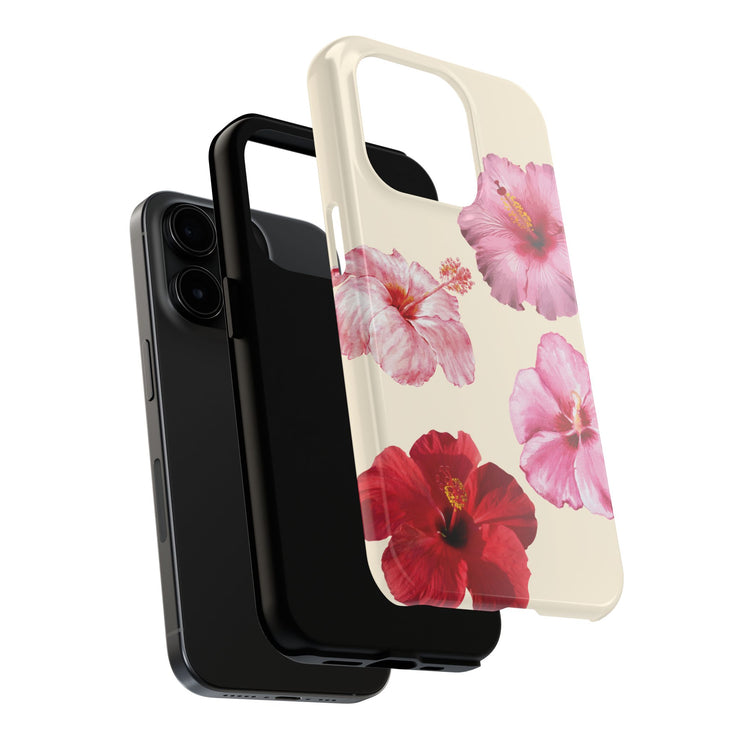 Blushing Florals Tough iPhone Case