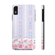 Blushing Florals Roses iPhone Case