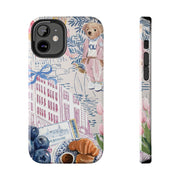 Vintage Coquette Collage Tough iPhone Case