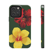 Hibiscus Flowers Tough iPhone Case