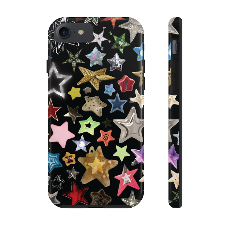 Coquette Star Girl Collage iPhone Case