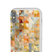 Mosaic Clay Tiles Flexi iPhone Cases