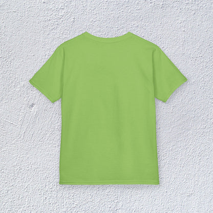 It is Okay To Heavy Cotton™ Tee, Adorable Kids T-Shirt, Positive Message Tee, Gift for Mental Health, Colorful Motivational Shirt