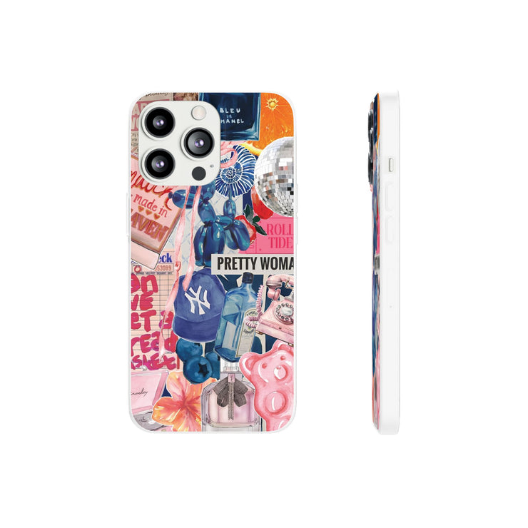 Coquette Collage Flexi iPhone Cases